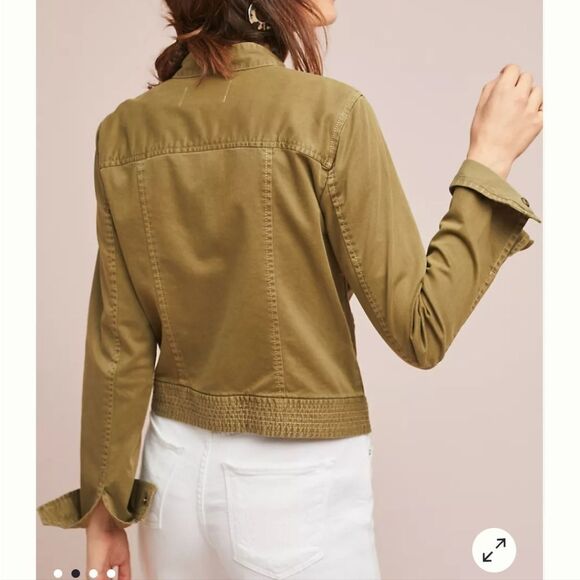 Anthropologie Everly Military Jacket Size Small - Picture 2 of 8